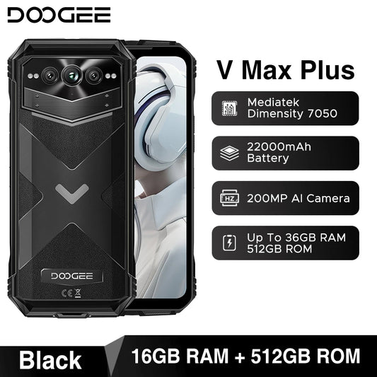 DOOGEE V MAX More – Smartphone Robuste & Puissant - BLACKBEARD OUTDOOR INDUSTRIES