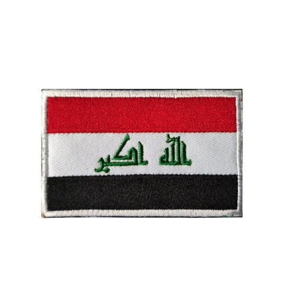 Patch Brodé Drapeau – international | Patch Militaire Tactique Velcro - BLACKBEARD OUTDOOR INDUSTRIES