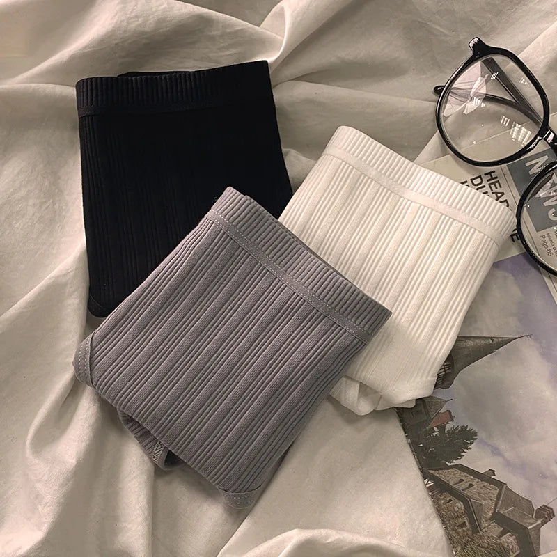 Lot de 3 Culottes en Coton de Style Sport – Sous-vêtements Féminins, Confortables, Respirants, Taille Moyenne, Lingerie Sexy et Taille Plus - BLACKBEARD OUTDOOR INDUSTRIES