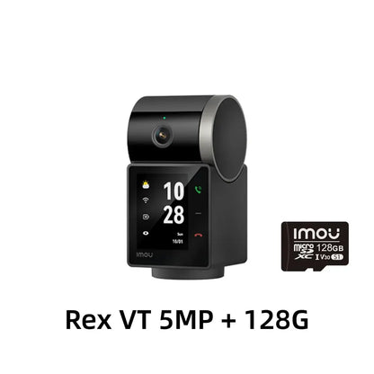 Caméra de Surveillance Intérieure IMOU REX VT – 5MP 3K avec Écran Sécurité 2,4", Détection Humaine & Animale, Audio Bidirectionnel et Vision 360° Ma boutique