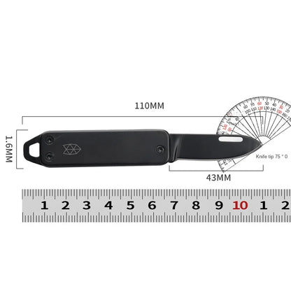 Mini Couteau Pliant Mini Multifonctionnel – Haute Dureté, Acier Inoxydable, Portable, pour Camping, Usage Domestique et EDC - BLACKBEARD OUTDOOR INDUSTRIES