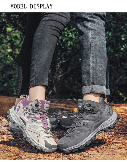 Chaussures de Randonnée Unisexes Anti-dérapantes Hautes - Grande Taille, Confort et Style pour l'Outdoor BLACKBEARD OUTDOOR INDUSTRIES