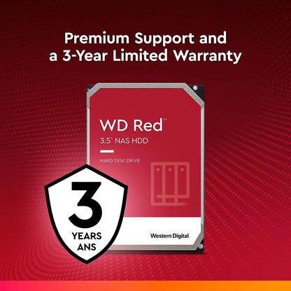 Western Digital WD Red 1TB 2TB 3TB 4TB 6TB NAS 3.5" Internal Hard Drive SATA 6Gb/s Ma boutique