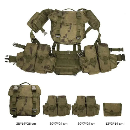 Gilet Tactique Russe SMERSH – Système Modulaire avec Pochettes Détachables Ma boutique