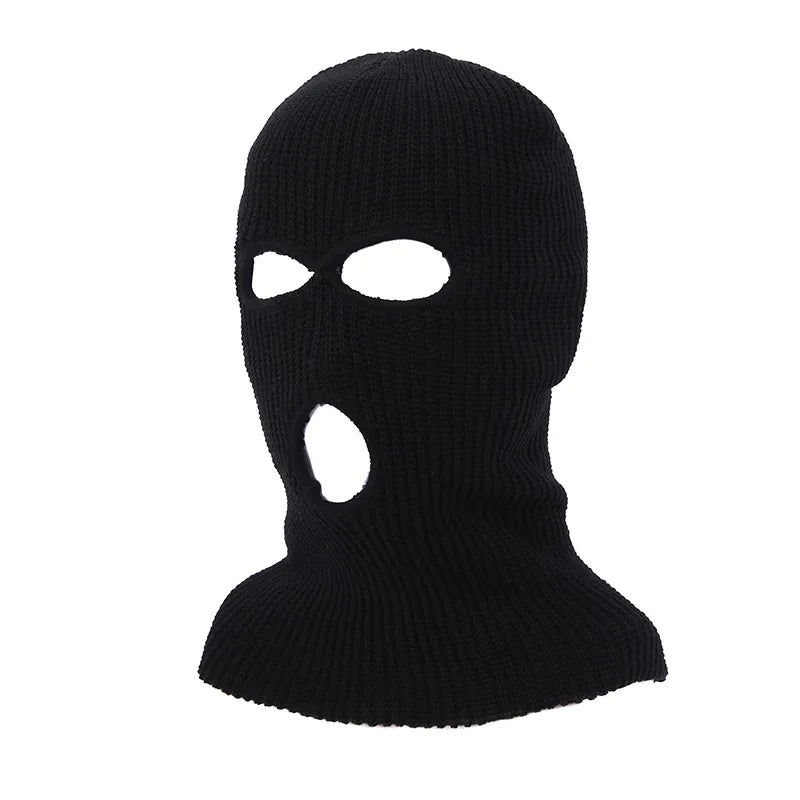cagoule de Ski en Tricot pour Moto - Masque de Visage Complet Anti-Froid Hiver pour Hommes et Femmes - BLACKBEARD OUTDOOR INDUSTRIES