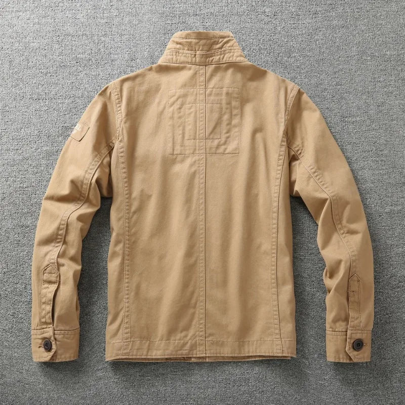 Veste Militaire vintage Camouflage Homme – Décontractée & Résistante | Printemps & Automne - BLACKBEARD OUTDOOR INDUSTRIES