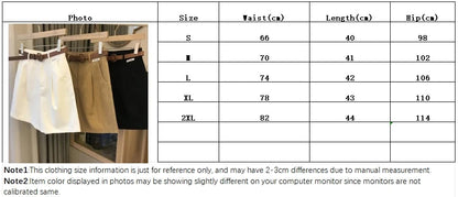 Short Large Femme Été – Style Classique & Décontracté Coupe A-Line, Léger, Coton Mélangé, Taille Mi-haute, Fermeture Zippée Ma boutique