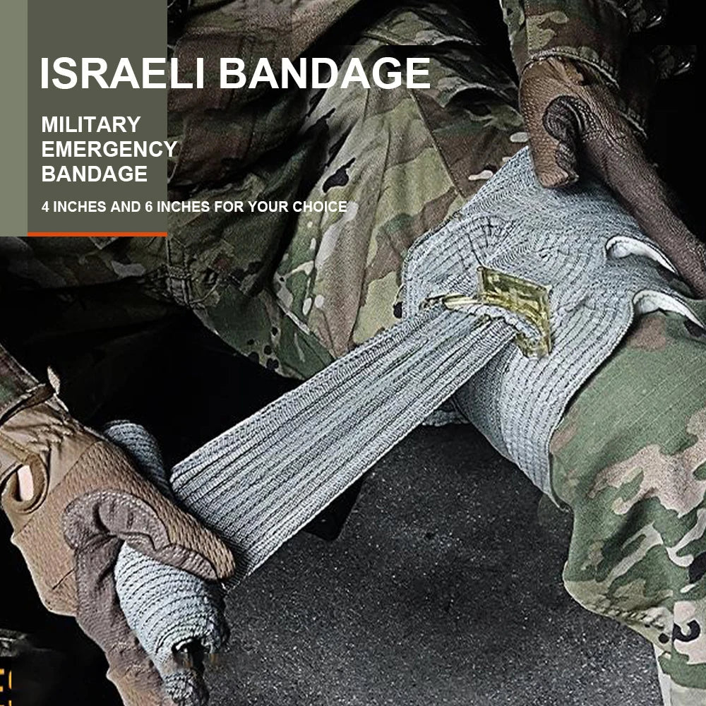 CARBOU™ Bandage Israélien d'Urgence – 4” / 6” Ma boutique