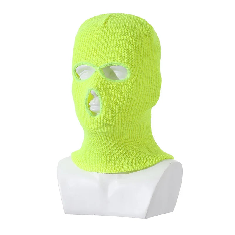 Balaclava cagoule trois trous en fibre acrylique Ma boutique
