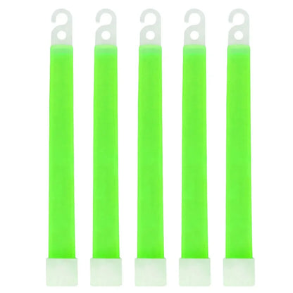 Lot de 50 Bâtons Lumineux Fluorescents 15 cm Équipement de Survie Militaire | Camping, Randonnée, SOS, Urgence, Fête | - BLACKBEARD OUTDOOR INDUSTRIES