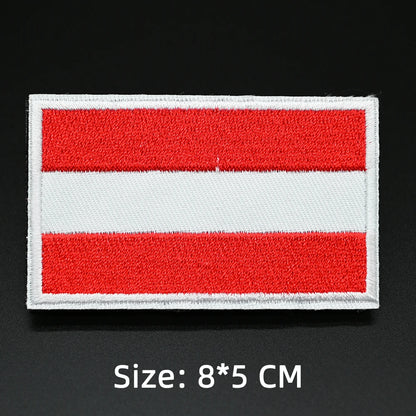 Patches Drapeaux Brodés Tactiques – international - BLACKBEARD OUTDOOR INDUSTRIES