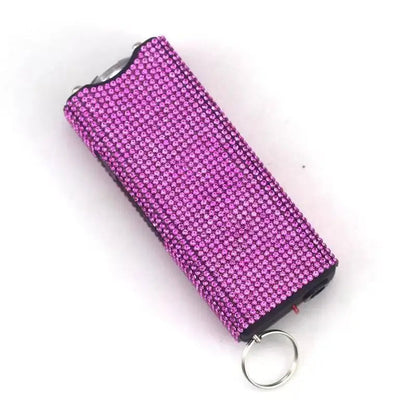 DiamondInlaid Multifunctional Portable Outdoor Tool Flashlight Arc Lighter USB Rechargeable Women's Gift BLACKBEARD OUTDOOR INDUSTRIES