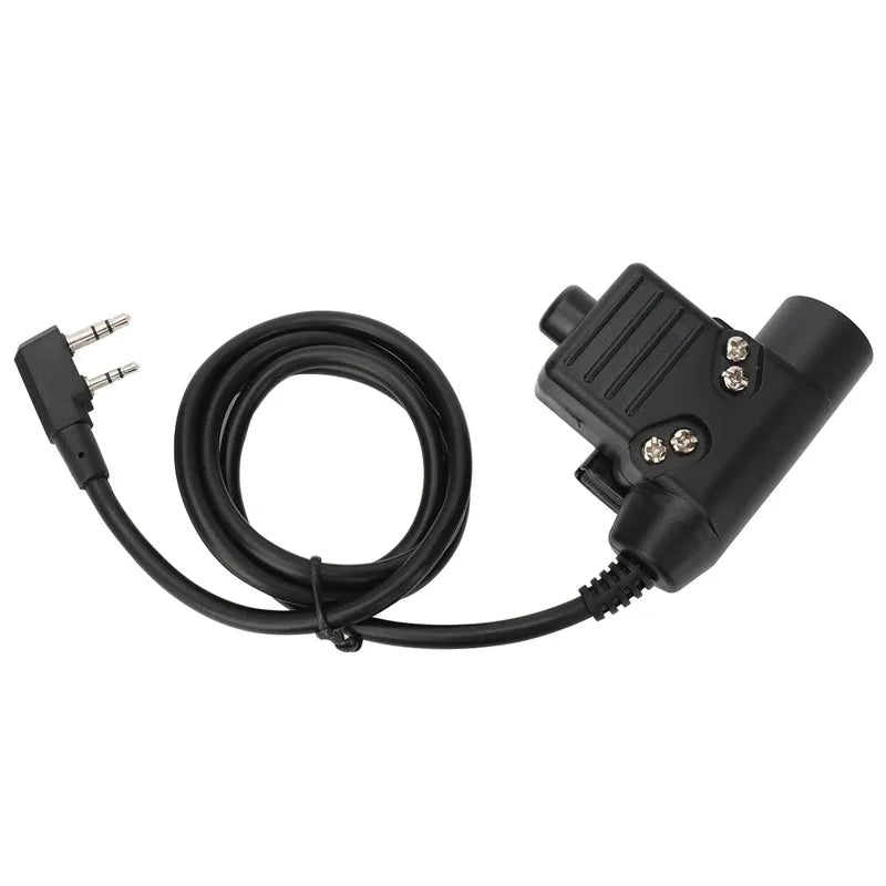 Câble Adaptateur U94 PTT – Type K Double Broche - BLACKBEARD OUTDOOR INDUSTRIES