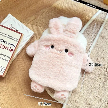 Bouillotte Kawaii Isolante en Caoutchouc avec Housse en Peluche Ma boutique