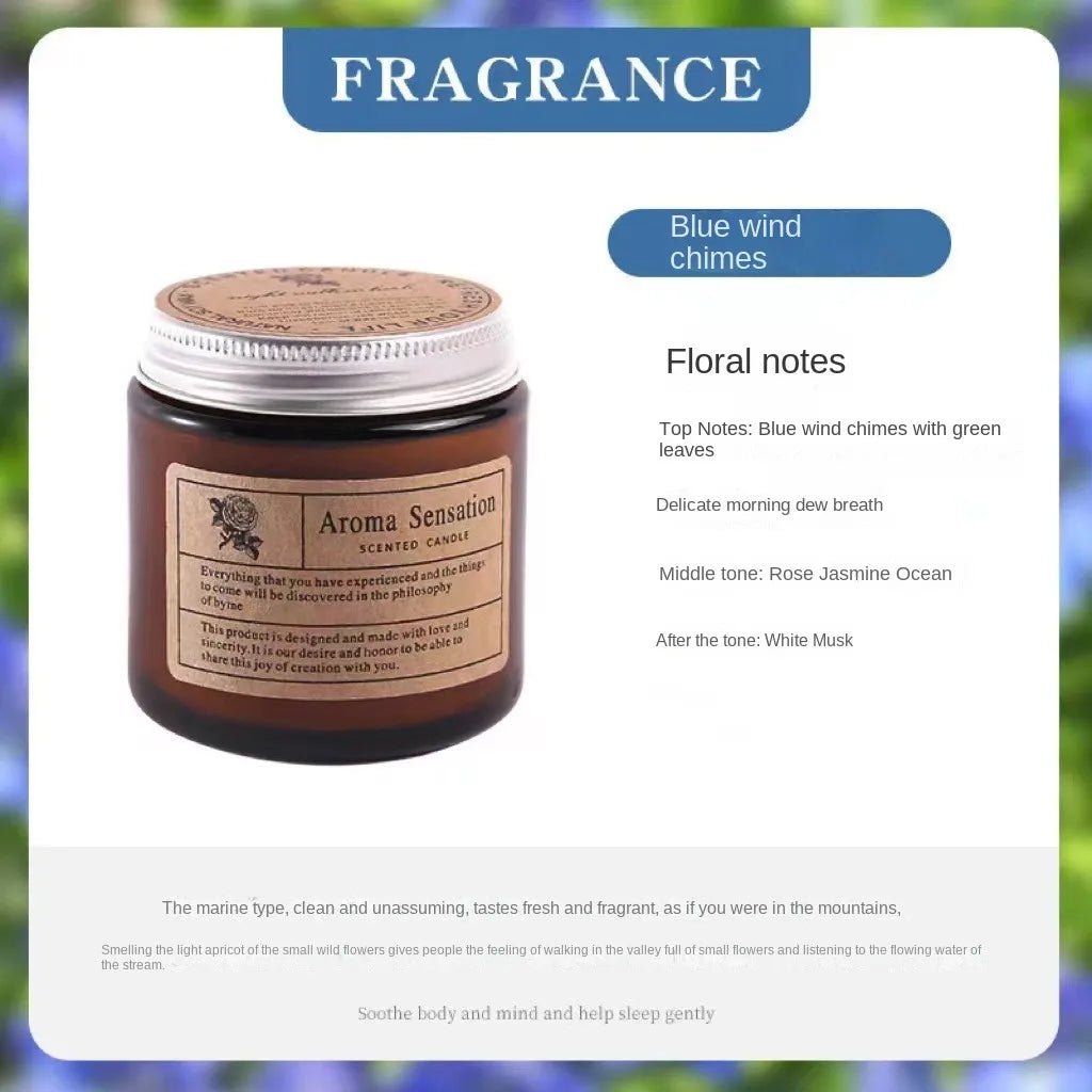 Bougie Aromathérapie au Soja - Bougie Parfumée sans Fumée en Coupe - Décoration de Maison, Souvenir et Fragrance - BLACKBEARD OUTDOOR INDUSTRIES