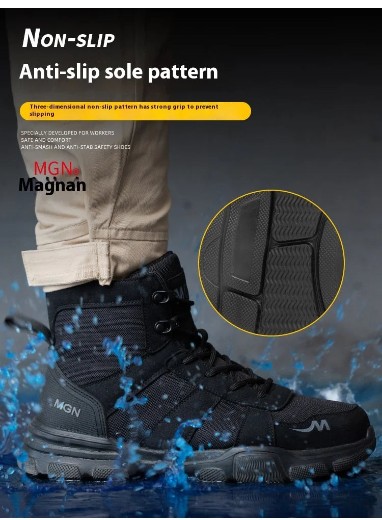 Chaussures de Sécurité Hommes & Femmes – Embout Acier – Antidérapantes & Légères – Certifiées CE - BLACKBEARD OUTDOOR INDUSTRIES