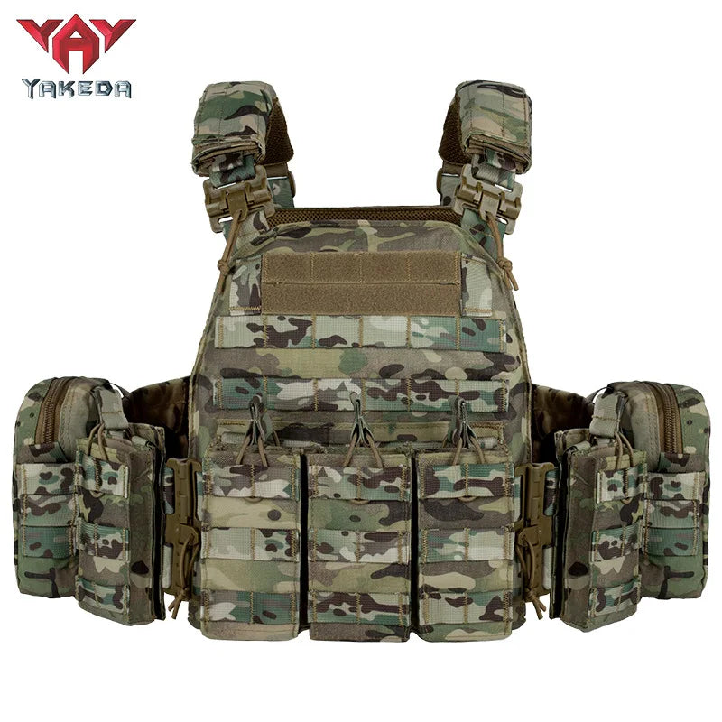 Gilet d’Entraînement YAKEDA – Démontable, Extensible et Ultra-Résistant - BLACKBEARD OUTDOOR INDUSTRIES