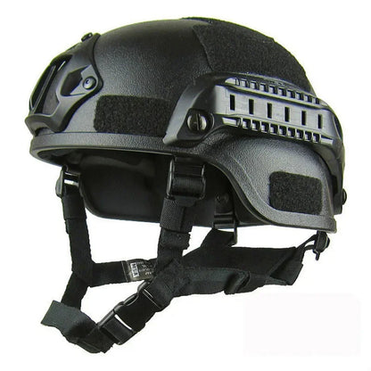 AST Helmet MICH2000 Tactical Airsoft Helmet Casque tactique léger pour Airsoft, Outdoor, Paintball, CS, SWAT et activités sportives Ma boutique