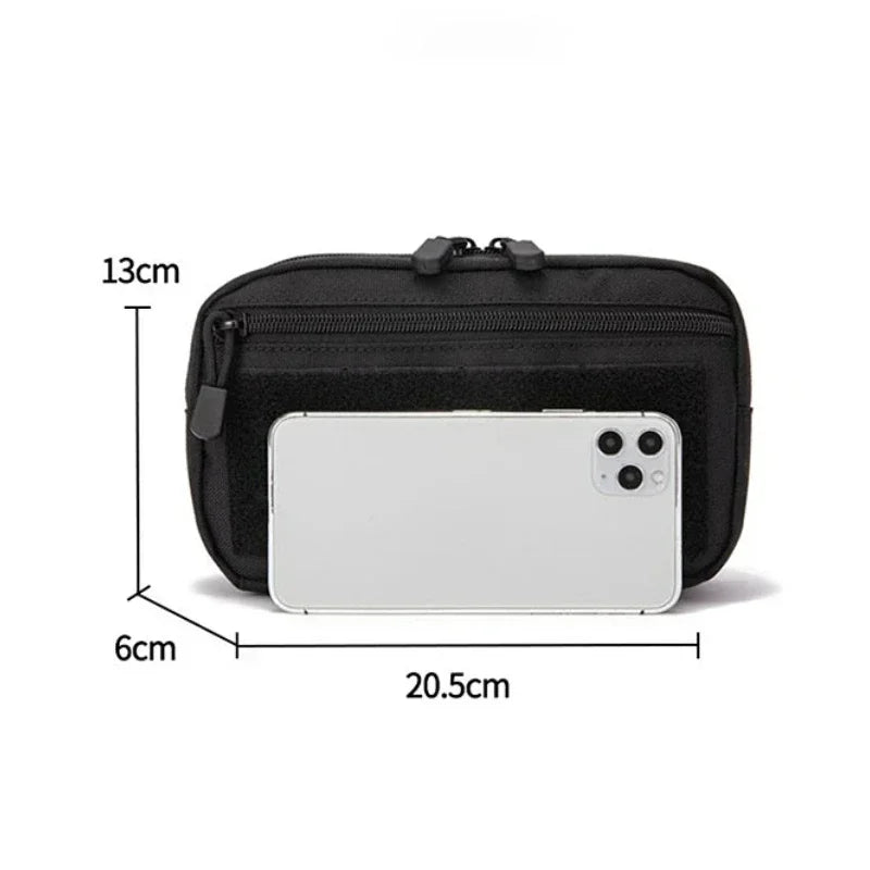 Pochette Tactique MOLLE EDC – Kit de Premiers Secours, Porte-Cellulaire, Sac de Taille Utilitaire – Pour Chasse, Randonnée et Sports de Plein Air - BLACKBEARD OUTDOOR INDUSTRIES