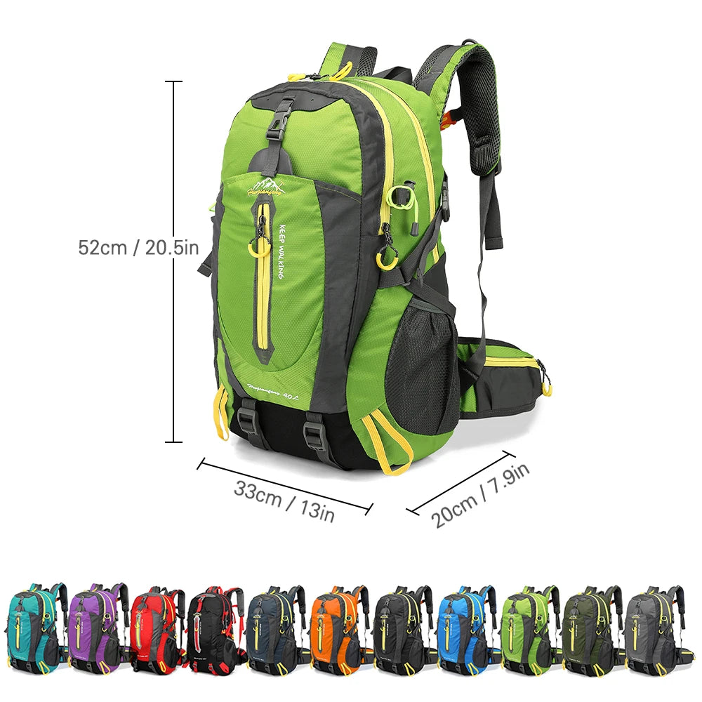 Sac à Dos de Randonnée 40L – TOMSHOO | Étanche, Léger et Polyvalent pour Hommes & Femmes - BLACKBEARD OUTDOOR INDUSTRIES