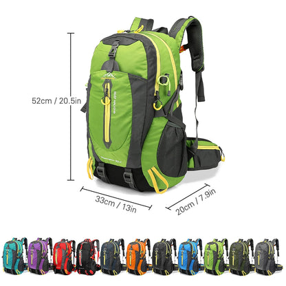 Sac à Dos de Randonnée 40L – TOMSHOO | Étanche, Léger et Polyvalent pour Hommes & Femmes - BLACKBEARD OUTDOOR INDUSTRIES