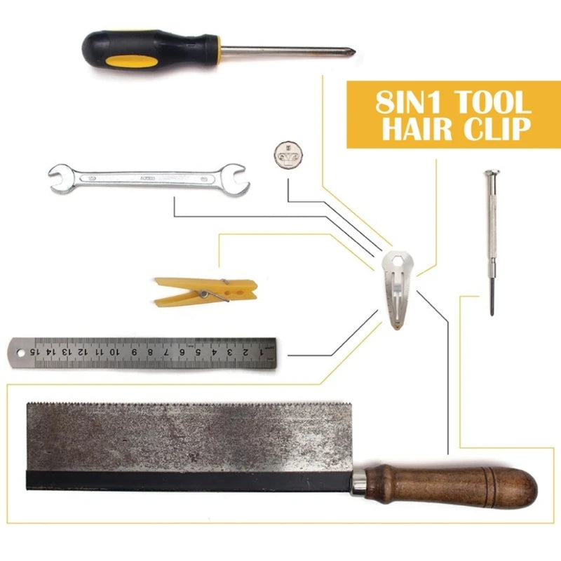 Barrette Tactique Multitool en Acier Inoxydable – Multi-fonction & Auto-Défense - BLACKBEARD OUTDOOR INDUSTRIES