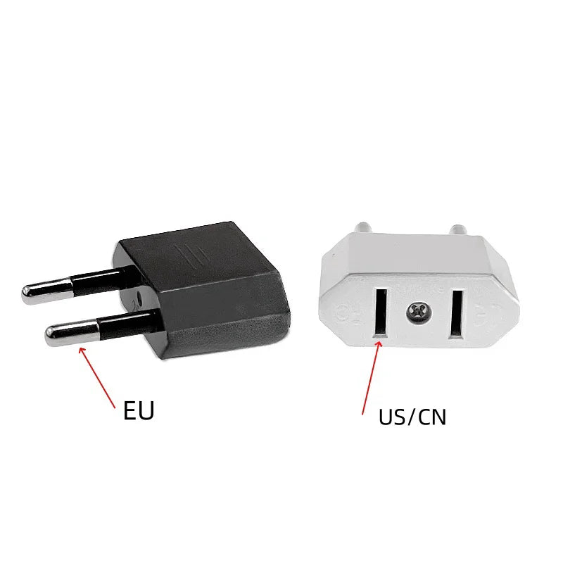 EU Travel Plug Adapter – Convertisseur American CN/US vers EU Euro Power Plug - BLACKBEARD OUTDOOR INDUSTRIES