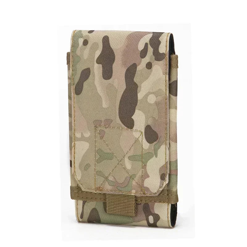 Poche Tactique Outdoor – Support Téléphone Camouflage pour Ceinture – Étui Étanche en Nylon 600D pour Sports, Chasse et Activités Extérieures - BLACKBEARD OUTDOOR INDUSTRIES