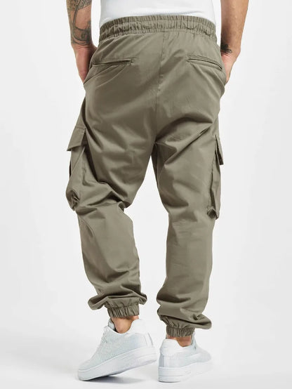 Pantalon Cargo Homme Grande Taille | Style Européen Décontracté | Taille Élastique & Cordon | Multi-poches | Léger & Confortable - BLACKBEARD OUTDOOR INDUSTRIES