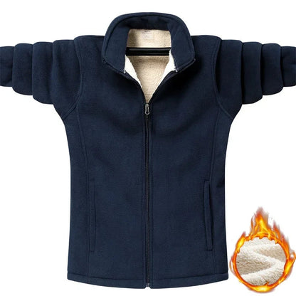 Veste Polaire Plus Size 9XL Hiver - Manteau Doublé Soft Shell pour Homme BLACKBEARD OUTDOOR INDUSTRIES