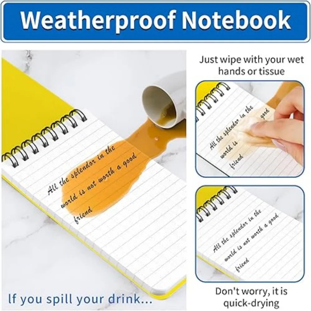 Carnet de Notes Étanche - Cahier Tactique Compact pour Conditions Climatiques Difficiles - BLACKBEARD OUTDOOR INDUSTRIES