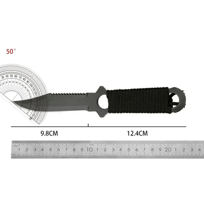 Vusak Stainless Steel Camping Pocket Knife with Scabbard - BLACKBEARD OUTDOOR INDUSTRIES