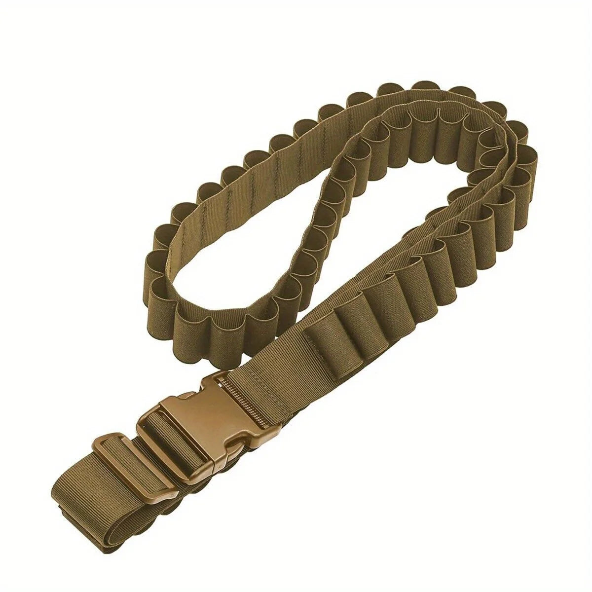 Bandoulière Tactique pour 50 Cartouches de 12/20GA – Ceinture Porte-Munitions Ajustable pour Chasse BLACKBEARD OUTDOOR INDUSTRIES