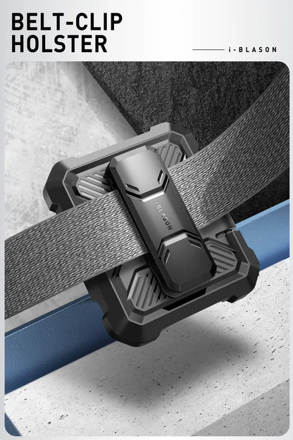 I-BLASON For Samsung Galaxy Z Flip 7 FE/6/5 Case Armorbox Full-Body Military Protection Phone Case with Screen Protector & Stand BLACKBEARD OUTDOOR INDUSTRIES