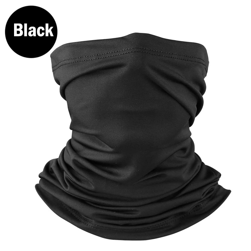 Cache-cou en Soie Glacée avec Protection UV – Tube Respirant pour Activités Extérieures, Idéal pour Randonnée, Cyclisme, Ski et Sports de Plein Air - BLACKBEARD OUTDOOR INDUSTRIES