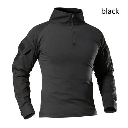 🪖 Chemise de Combat Camouflage Homme – TOMITANY Airsoft | Paintball | Randonnée | Tactique | Manches longues - BLACKBEARD OUTDOOR INDUSTRIES