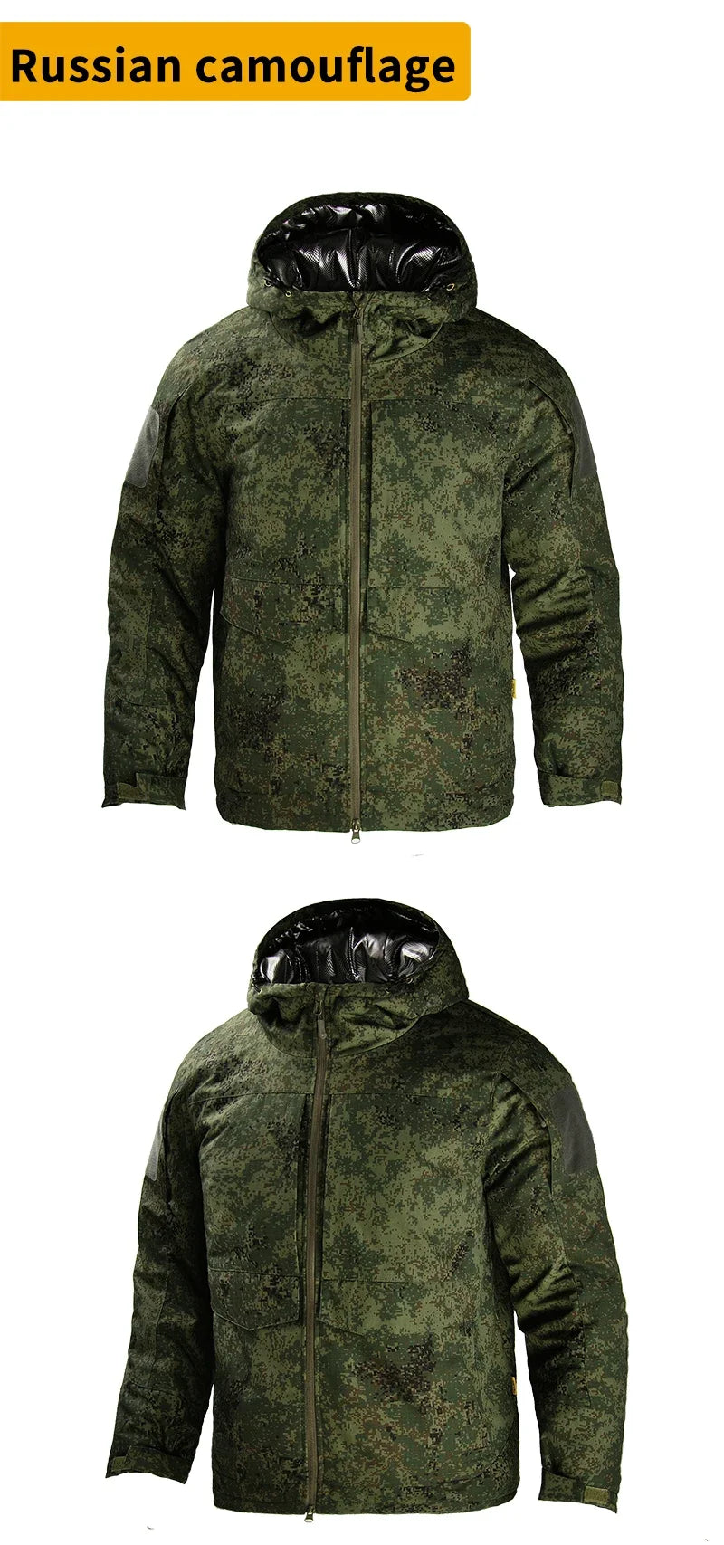 Ensemble d’Hiver Chasse Outdoor – Veste et Pantalon Camouflage Épais, Chauds, Imperméables, Uniforme Tactique Résistant à l’Usure - BLACKBEARD OUTDOOR INDUSTRIES