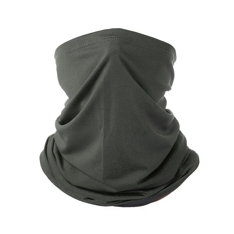 Cache-cou en Soie Glacée avec Protection UV – Tube Respirant pour Activités Extérieures, Idéal pour Randonnée, Cyclisme, Ski et Sports de Plein Air - BLACKBEARD OUTDOOR INDUSTRIES