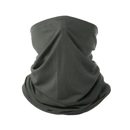 Cache-cou en Soie Glacée avec Protection UV – Tube Respirant pour Activités Extérieures, Idéal pour Randonnée, Cyclisme, Ski et Sports de Plein Air - BLACKBEARD OUTDOOR INDUSTRIES