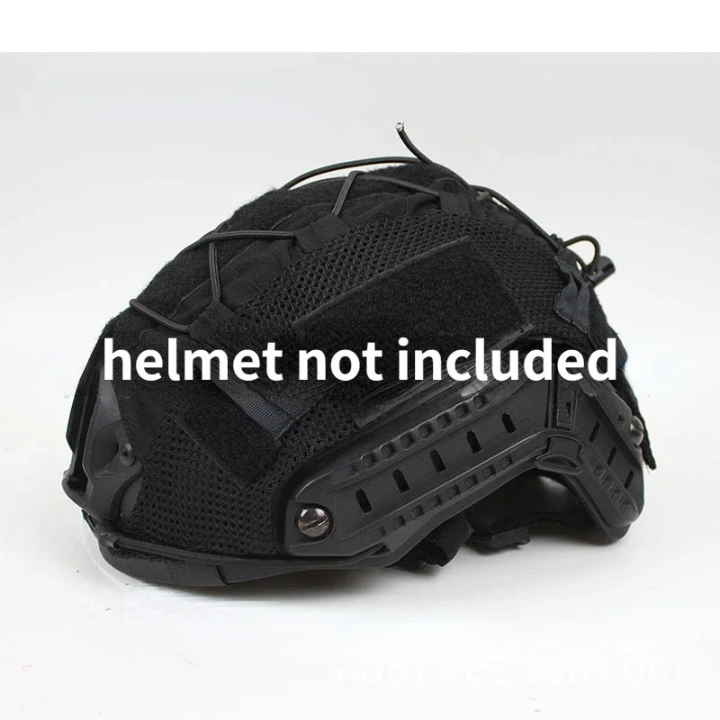 Couvre-Casque Tactique Universel – Compatible Casque FAST MH/PJ/BJ | Airsoft, Paintball, Chasse - BLACKBEARD OUTDOOR INDUSTRIES