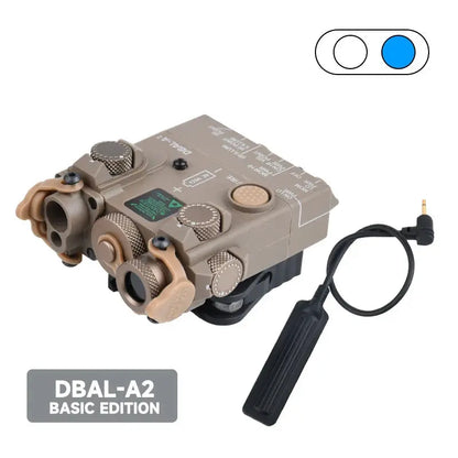 🔦 DBAL-A2 Version Tactique – Laser Rouge, Vert ou Bleu + Support Lampe M300/M600 | Airsoft & Chasse Ma boutique