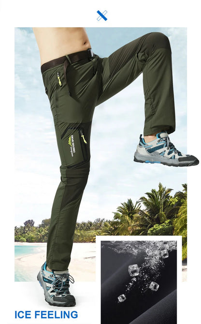 Pantalon de Randonnée Homme Été – Convertible, Séchage Rapide, Multi-Poches, Extensible - BLACKBEARD OUTDOOR INDUSTRIES
