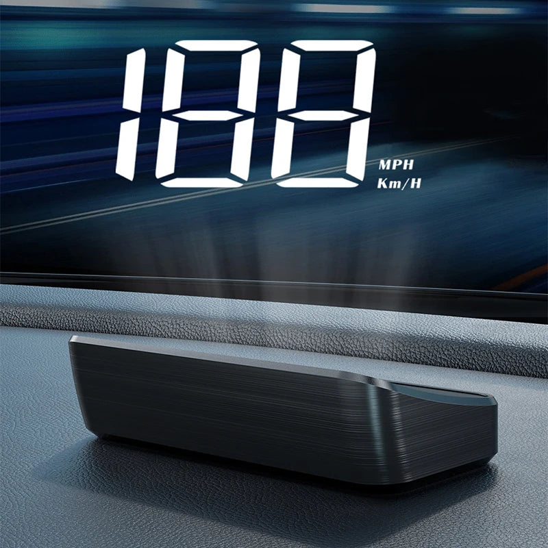 Affichage Tête Haute (HUD) de Vitesse pour Véhicule – Compteur Numérique GPS, Projection sur Pare-Brise, Accessoire Électronique Auto - BLACKBEARD OUTDOOR INDUSTRIES