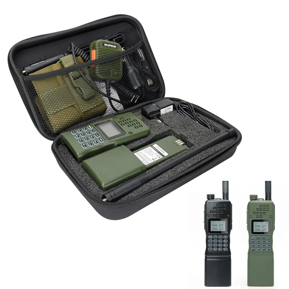 Baofeng AR-152 – Radio Tactique Puissante 25W | Batterie 12000 mAh | Portée jusqu'à 15 kml Longue portée  type AN PRC-152 Ma boutique