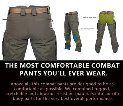 P40 Pantalon Cargo Tactique Imperméable Homme — Combat, Randonnée, Paintball, Multi-poches - BLACKBEARD OUTDOOR INDUSTRIES