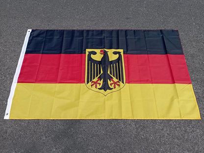 Drapeau de l'Allemagne (Noir, Rouge, Jaune) 90x150 cm - Bannière en Polyester Suspendue pour Décoration BLACKBEARD OUTDOOR INDUSTRIES