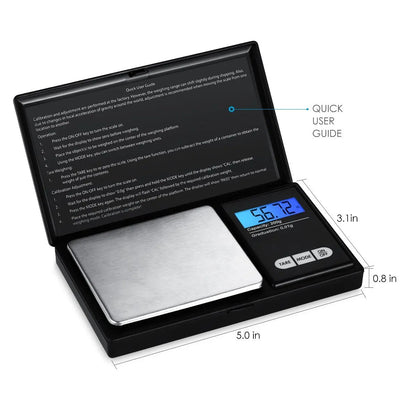 Mini Balance de Précision Numérique 0.01g – Échelle Électronique Portable pour Or, Bijoux, Poudres & Plus Ma boutique