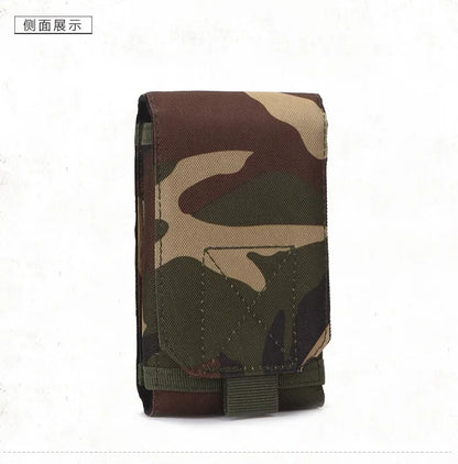 Poche Tactique Outdoor – Support Téléphone Camouflage pour Ceinture – Étui Étanche en Nylon 600D pour Sports, Chasse et Activités Extérieures - BLACKBEARD OUTDOOR INDUSTRIES