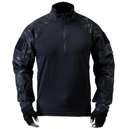 Veste Tactical XMGOLONG Pioneer Frog Suit – Haut d’Entraînement Respirant et Séchage Rapide, Camouflage CP pour Camping et Chasse - BLACKBEARD OUTDOOR INDUSTRIES