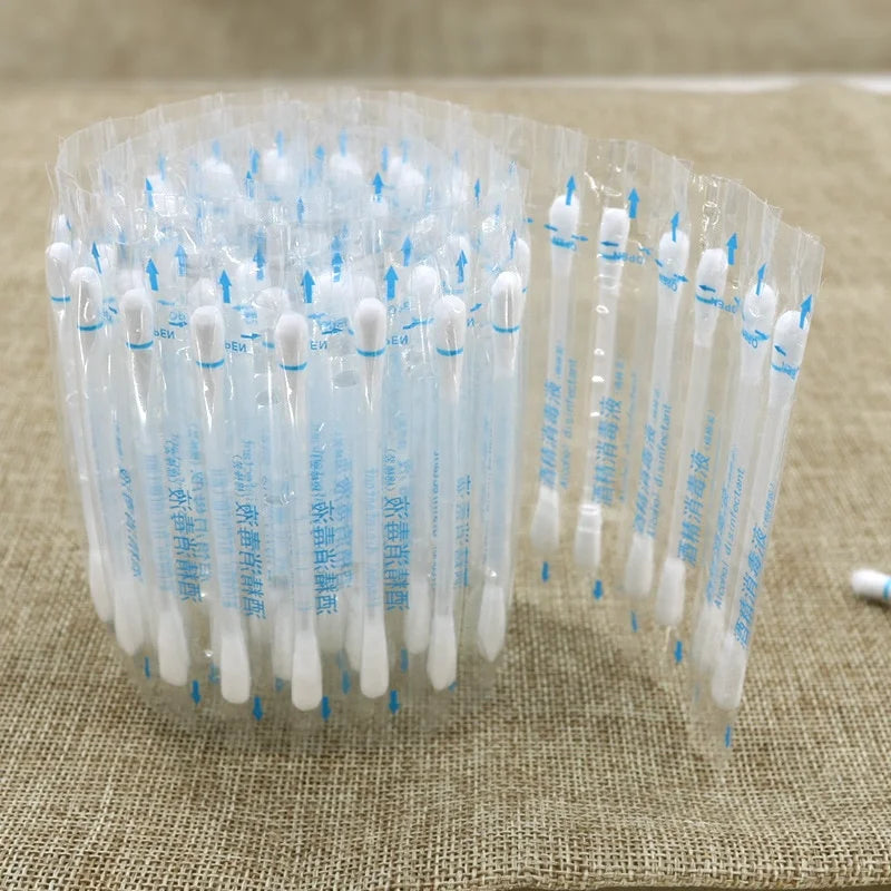 Coton-Tiges Médicaux Désinfectants à l’Iode – Usage Unique – Paquet de 50 pcs - BLACKBEARD OUTDOOR INDUSTRIES